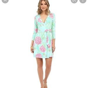 lilly pulitzer meridian wrap dress